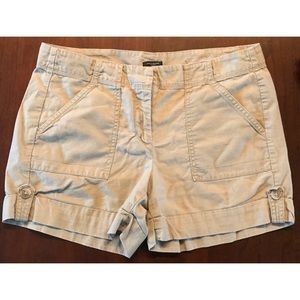 Ann Taylor Khaki Shorts